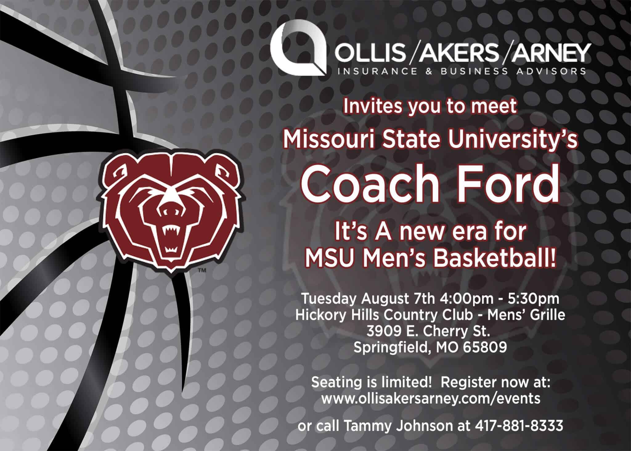 Meet and Greet with Coach Ford Event