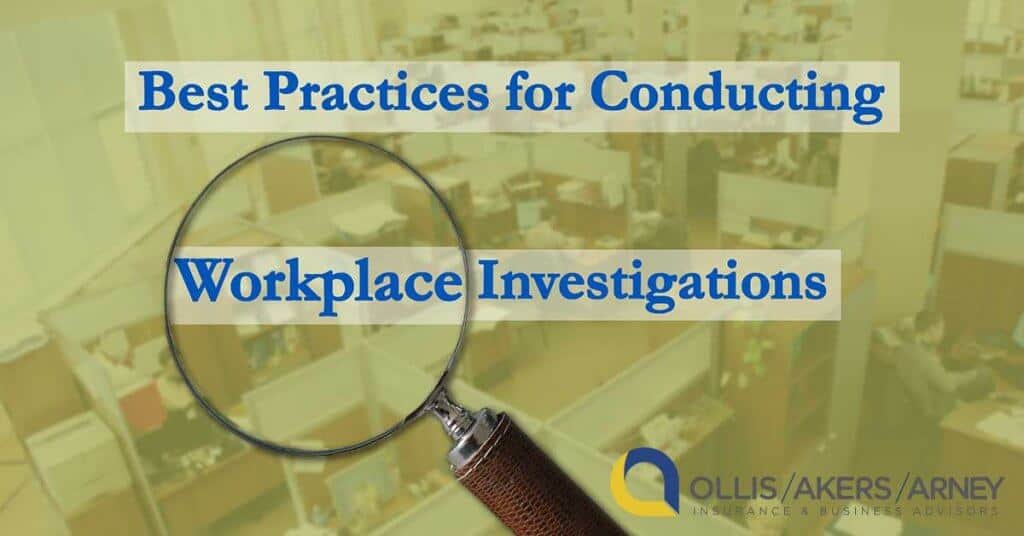 Best Practices for Conducting Workplace Investigations