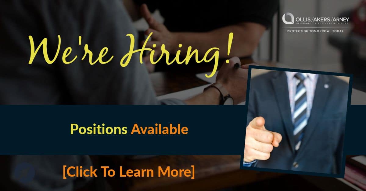 Ollis/Akers/Arney Open Positions