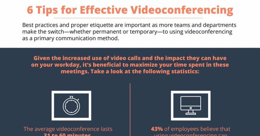 6 Tips for Effective Videoconferencing