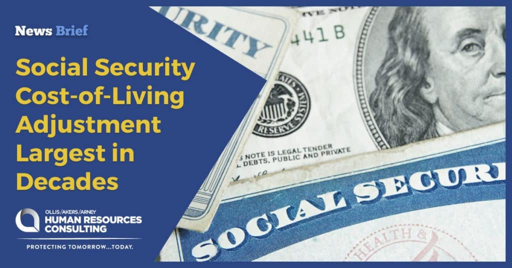 Social Security Cost-of-Living Adjustment Largest in Decades