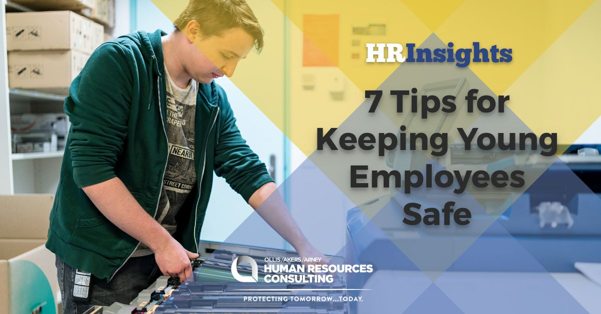 7 Tips for Keeping Young Employees Safe